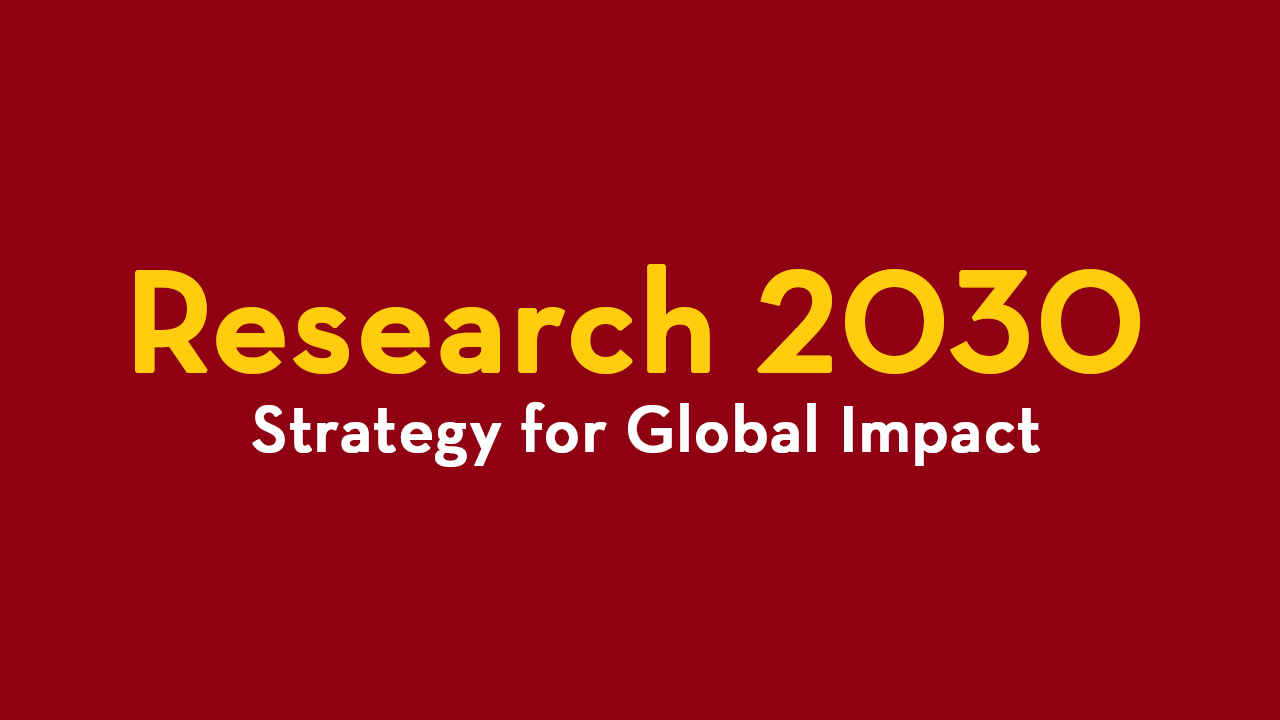 Research 2030: Strategy for Global Impact
