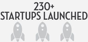 More than 230 startups launched