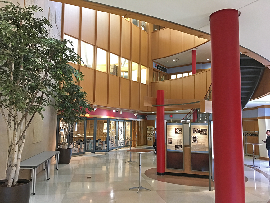 Andersen Library lobby