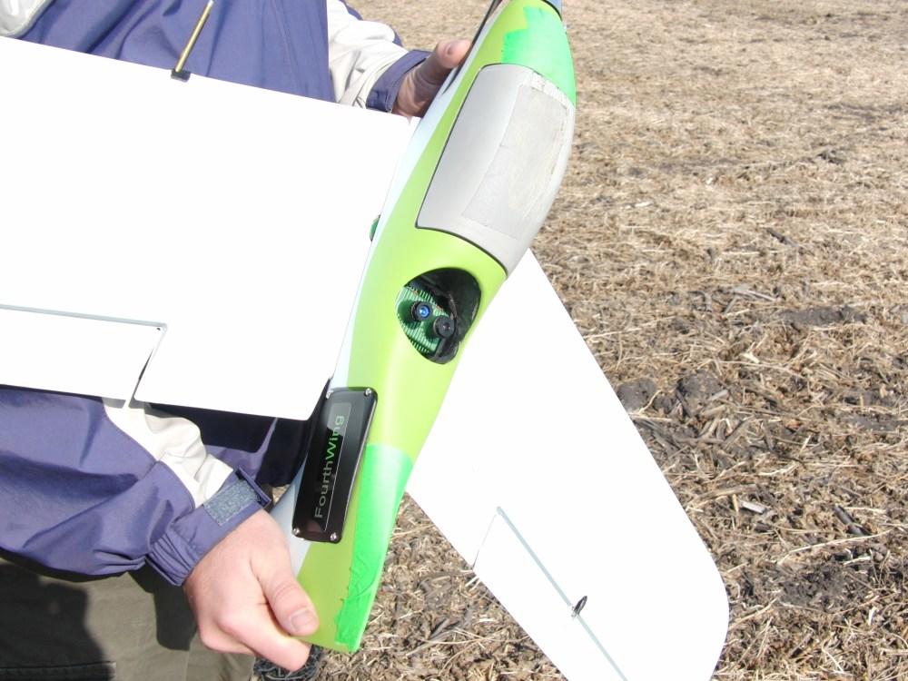 The UAV Lab tests its Goldy system for precision agriculture, monitoring the health of crops from high above.