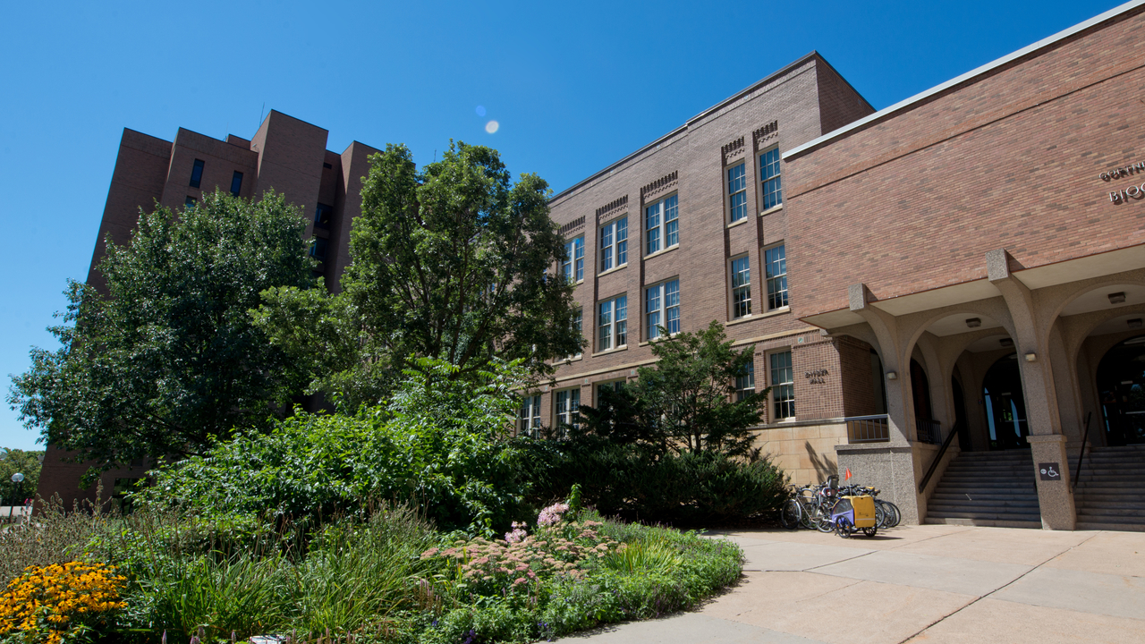 Exterior of Snyder Hall