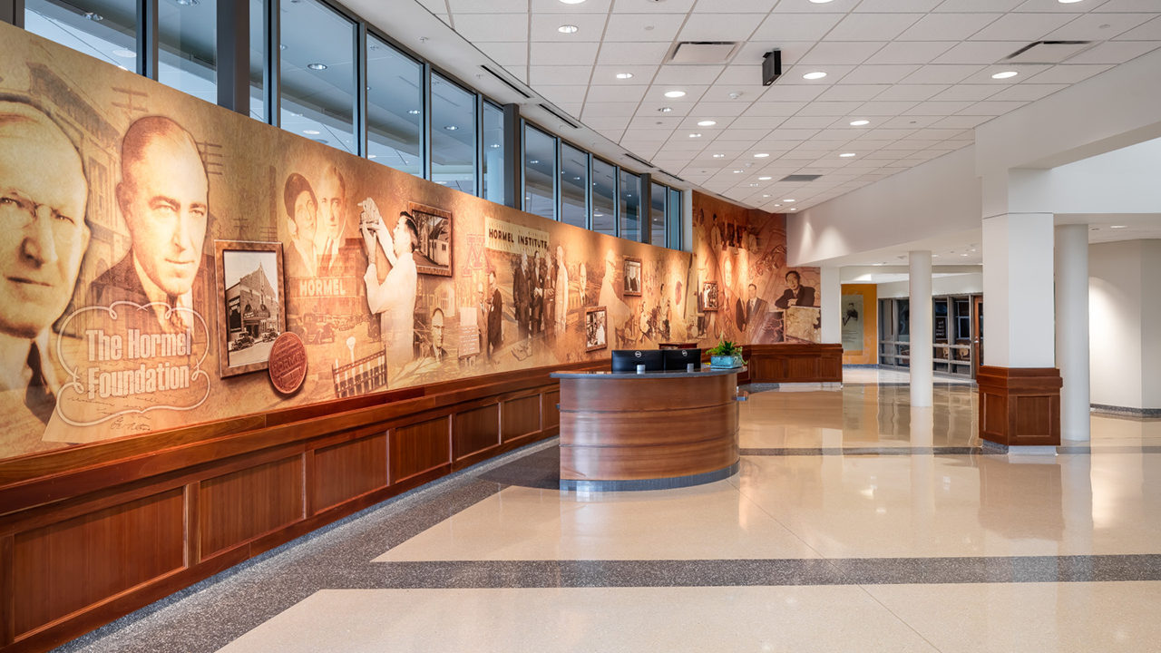 The Hormel Institute front lobby